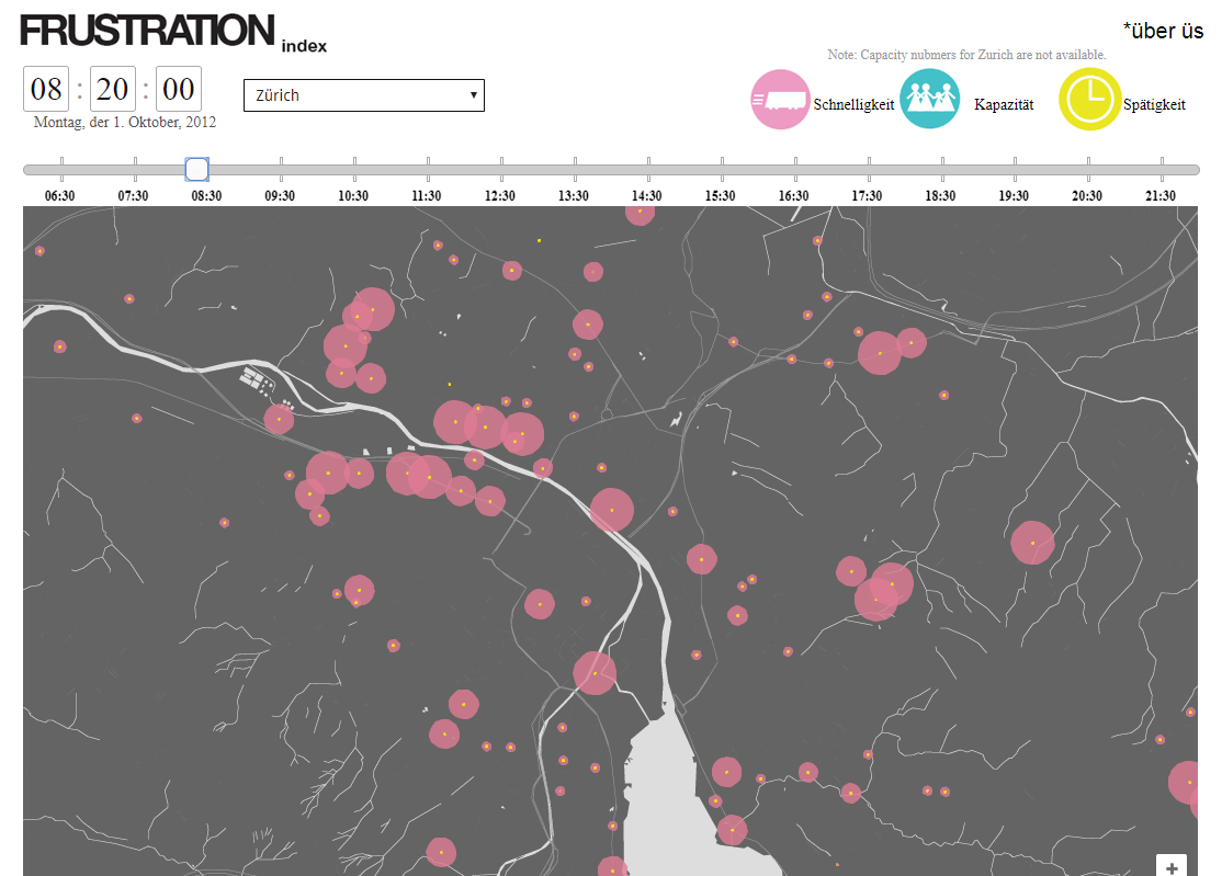 Frustration Index - Urban Data Challenge 2013